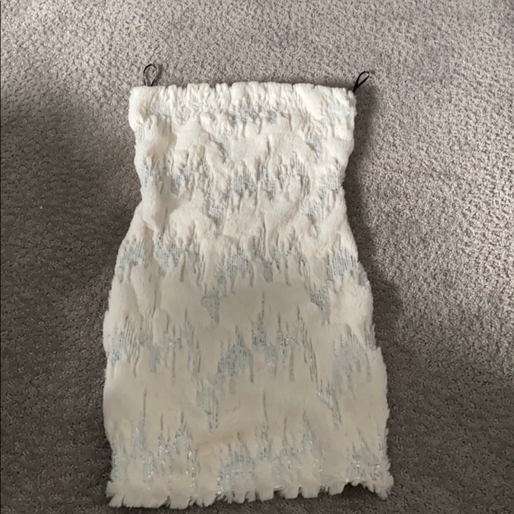 Furry bodycon dress